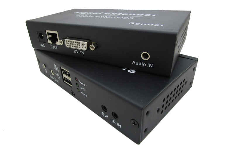 DVB-70DUA (DVI+USB+Audio網(wǎng)線延長(zhǎng)70米)